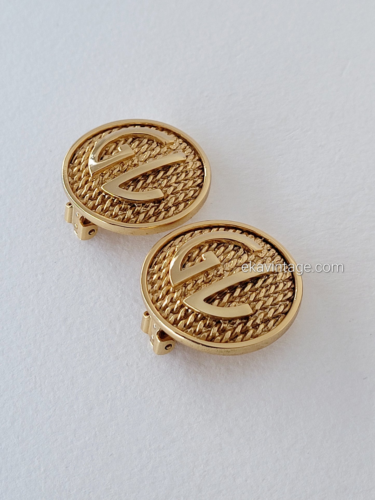 Guy Laroche - Boucles d'oreilles vintage GL