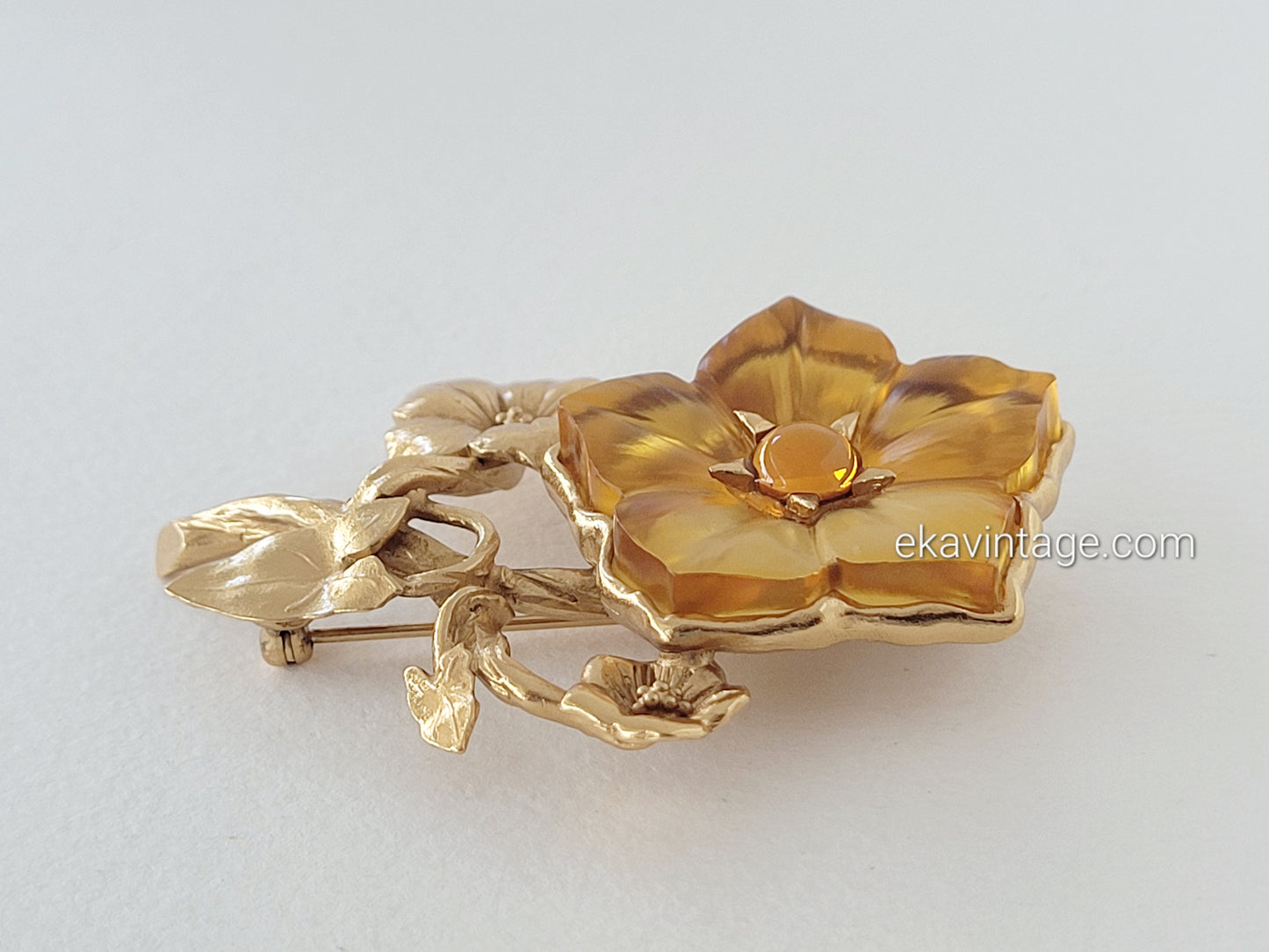 Kenzo Paris - Broche vintage Fleur