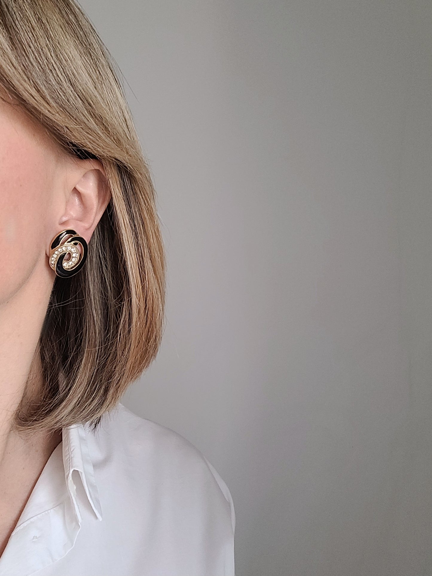 Trifari - Boucles d'oreilles vintage