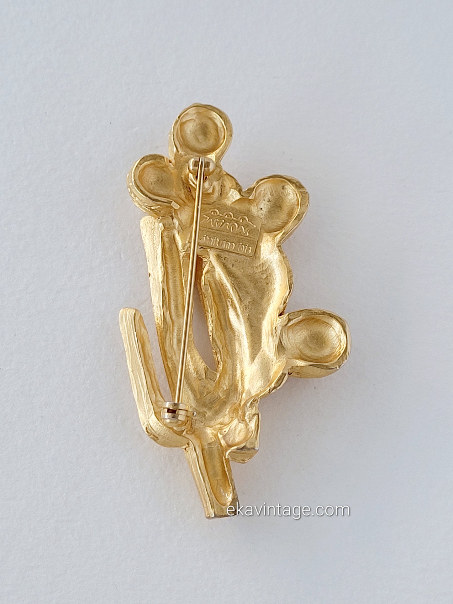 Il était une fois - Broche vintage Cactus