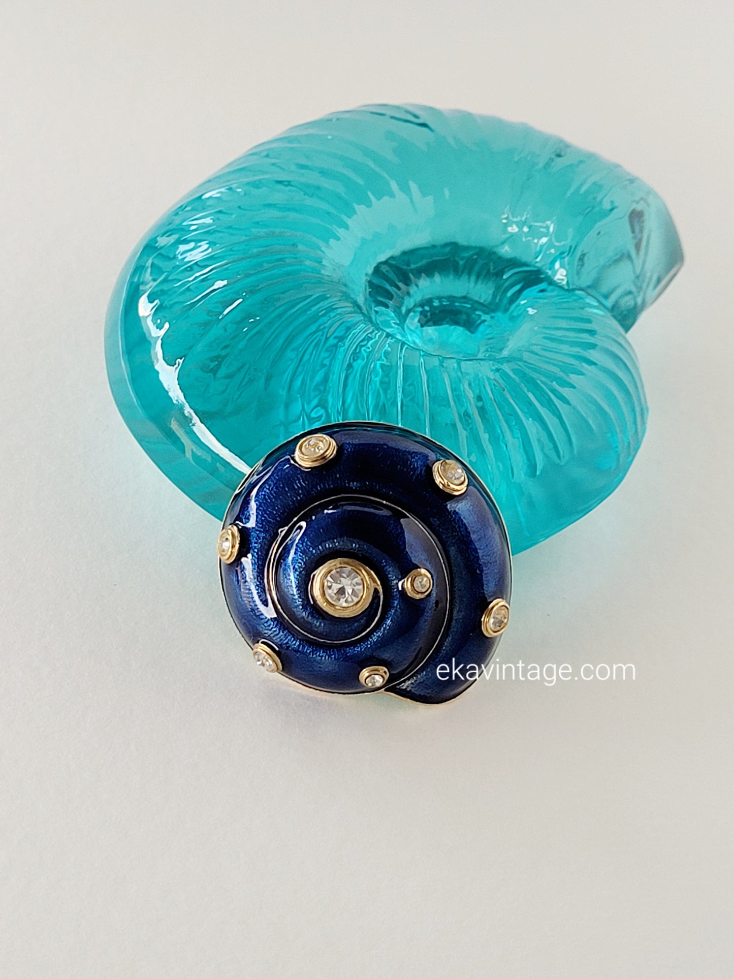 Broche vintage Escargot