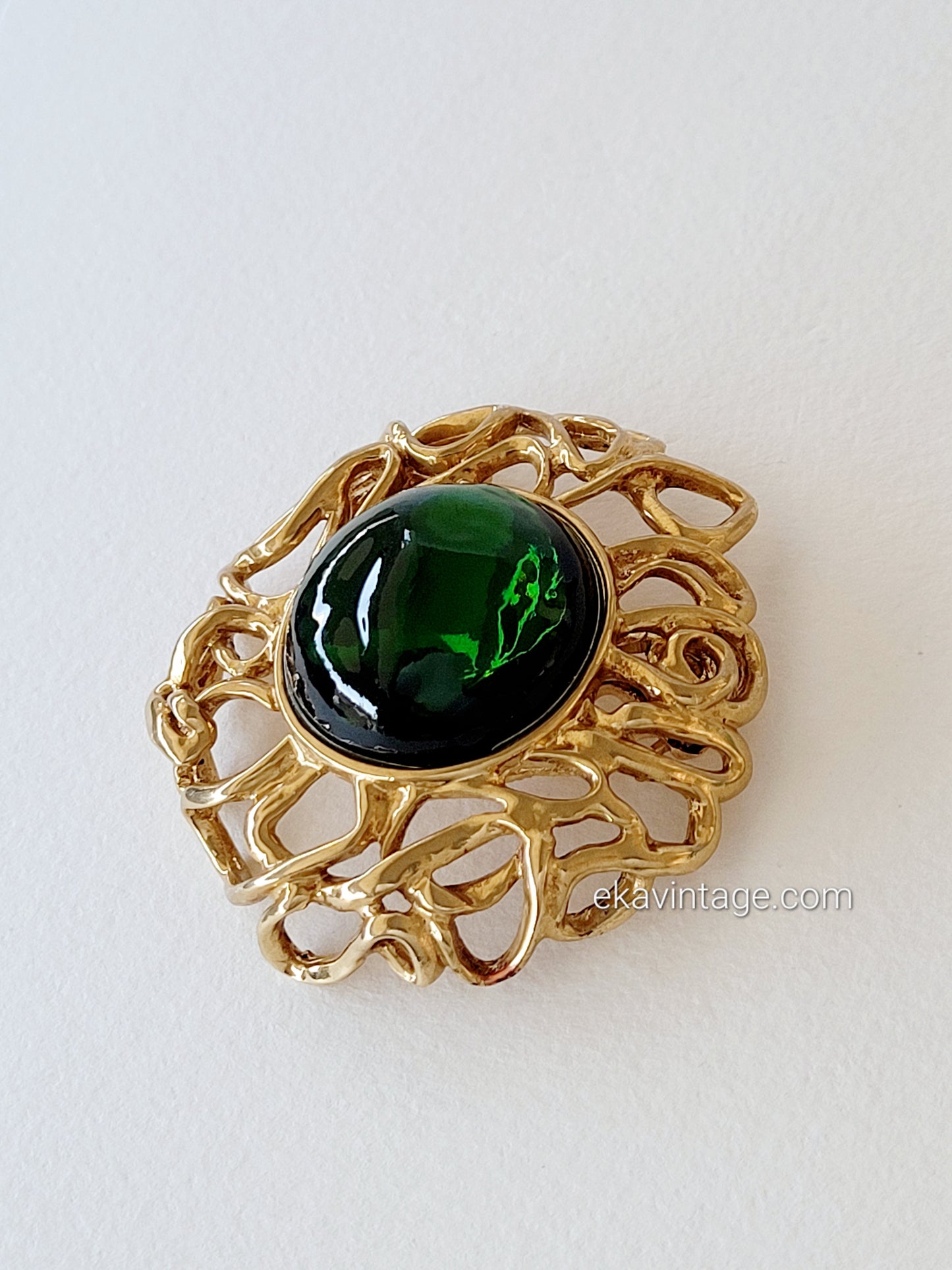 Yves Saint Laurent - Broche vintage Fleur