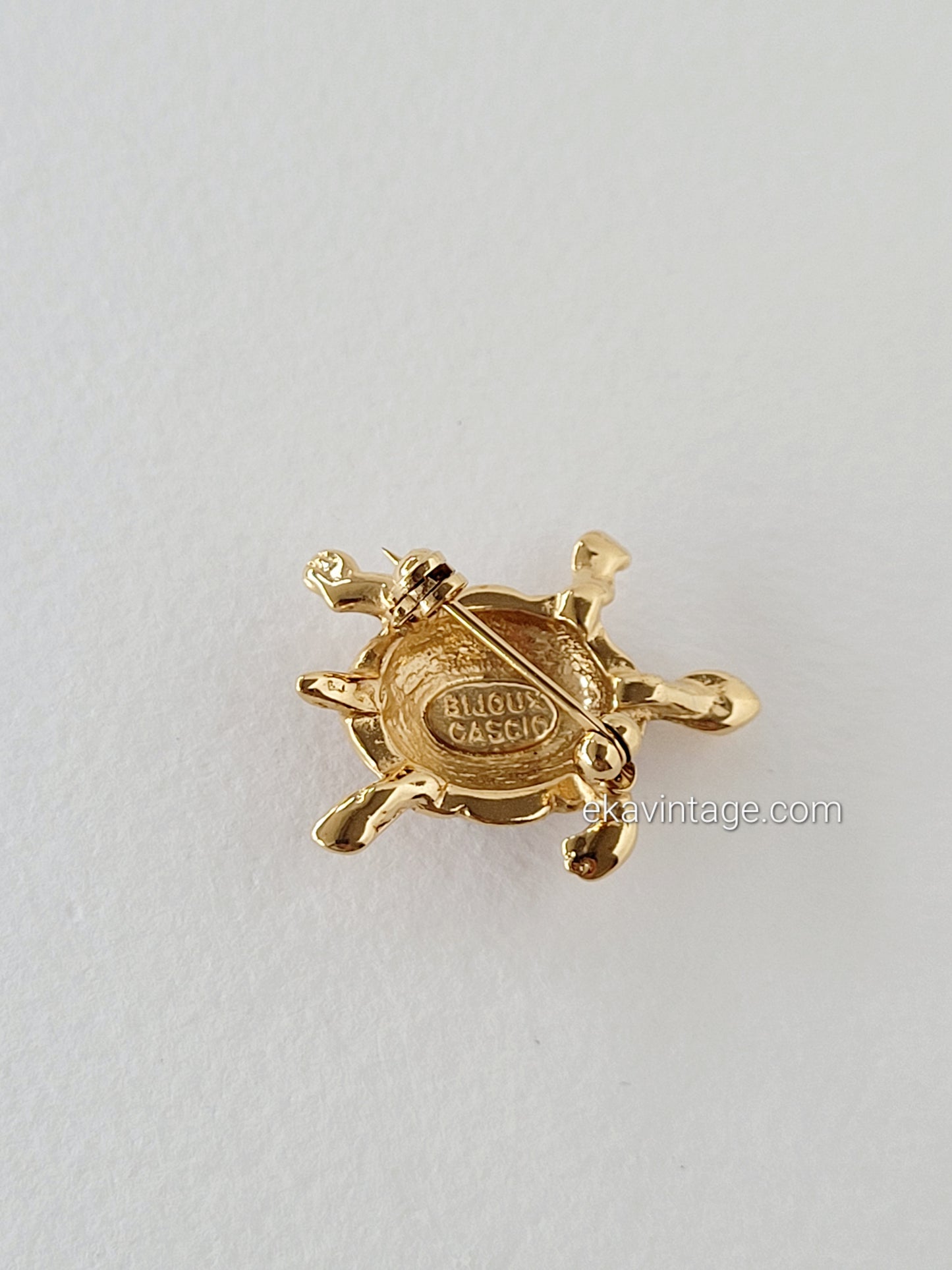 Cascio bijoux - Broche vintage Tortue