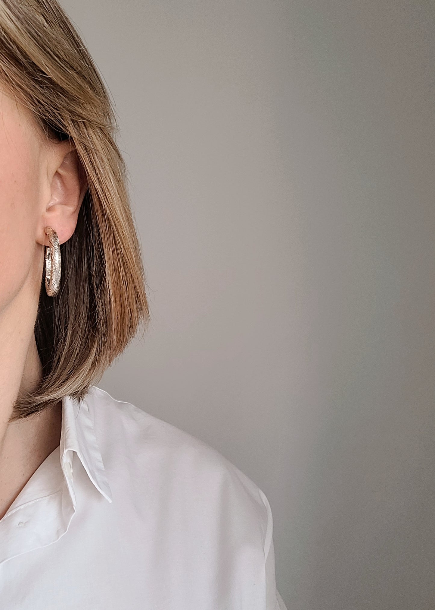 Kenzo - Boucles d'oreilles vintage