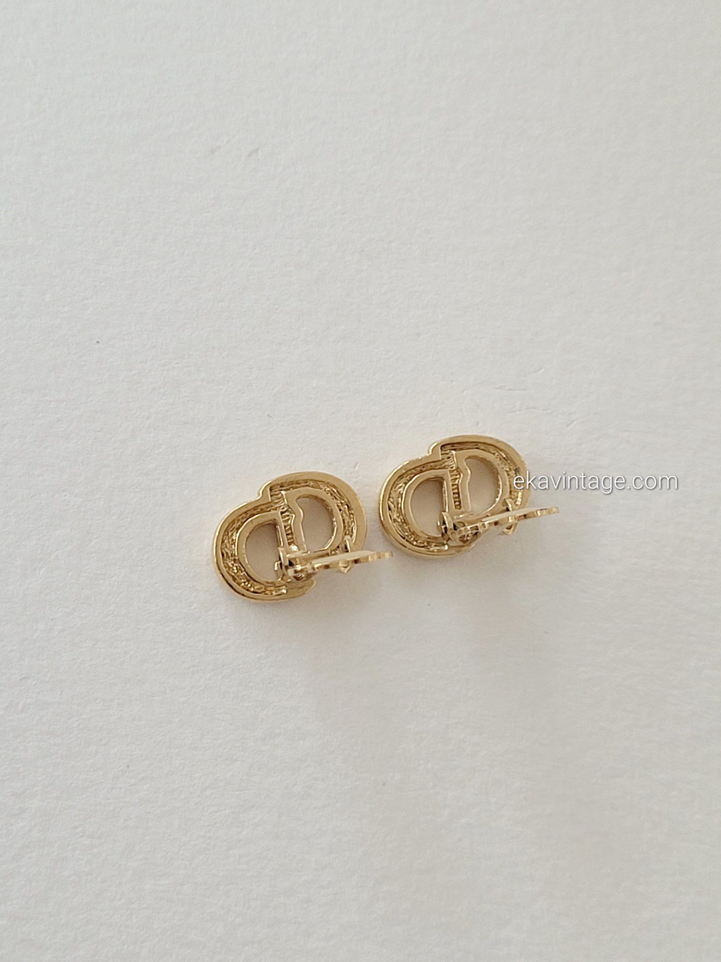 Christian Dior - Boucles d'oreilles vintage CD