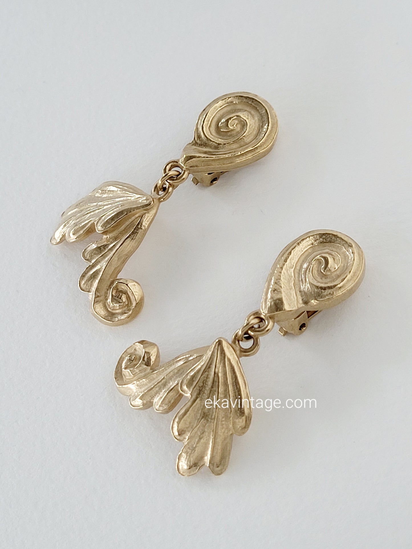 Boucles d'oreilles vintage Jacques Esterel