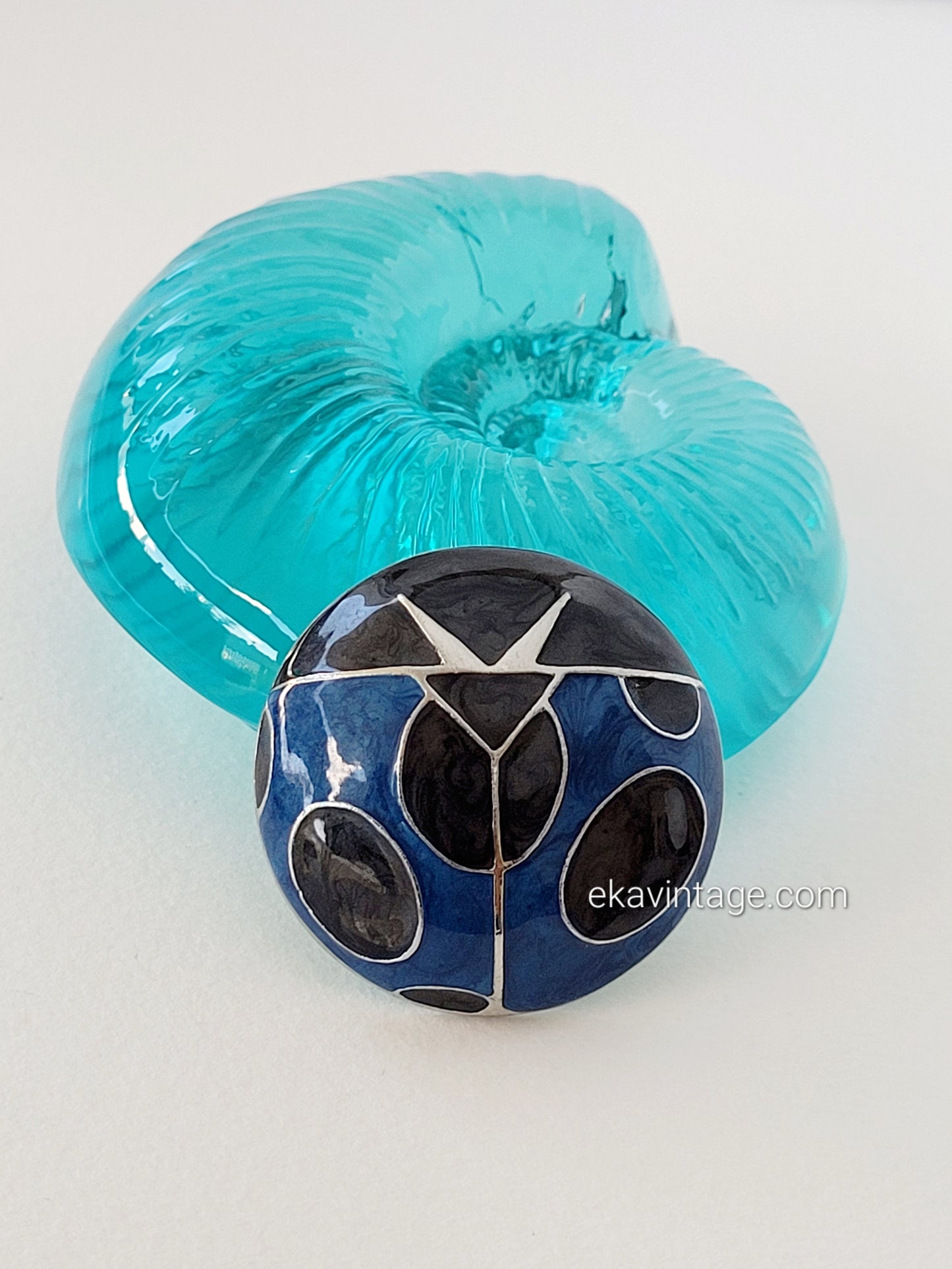 Sonia Rykiel - Broche vintage en forme de Coccinelle