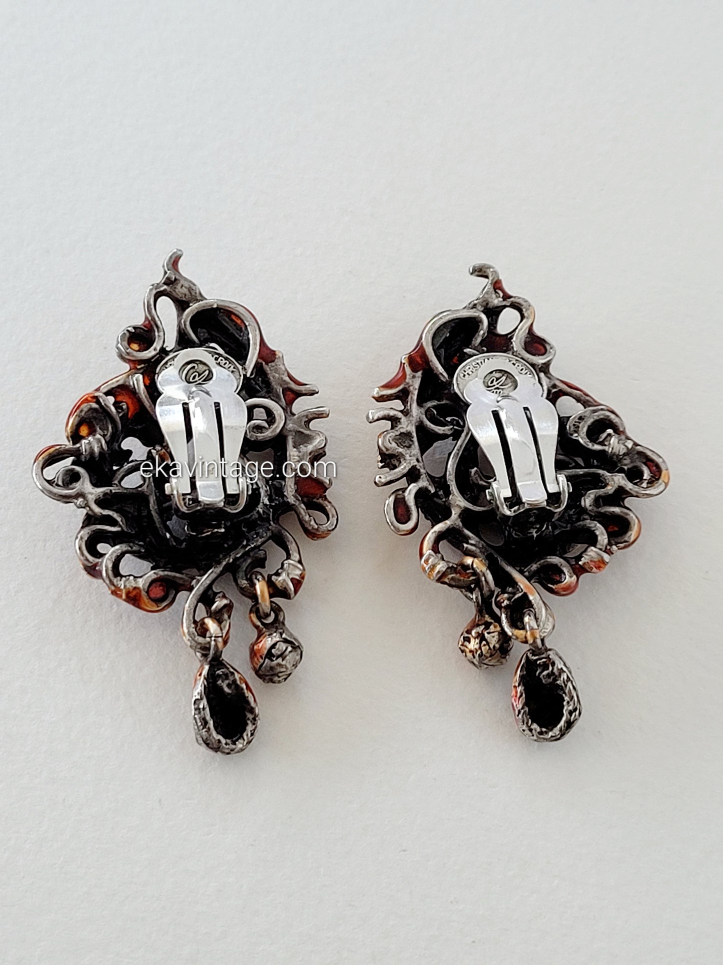 Christian Lacroix - Boucles d'oreilles vintage