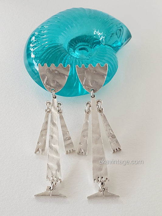 Biche de Bere - Boucles d'oreilles pendantes vintage