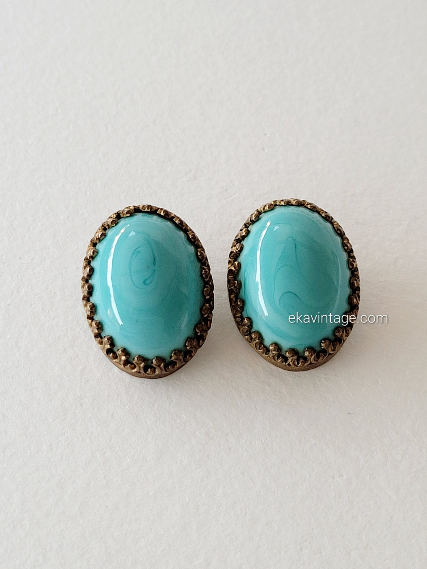 Boucles d'oreilles vintage des années 50