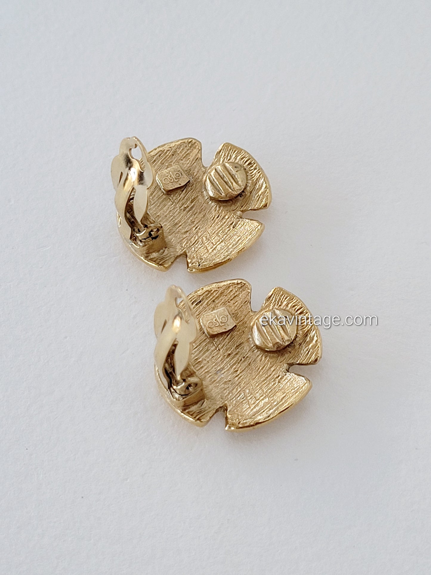 Oslo - Boucles d'oreilles vintage