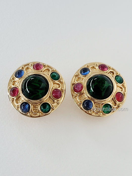 Christian Dior - Boucles d'oreilles vintage
