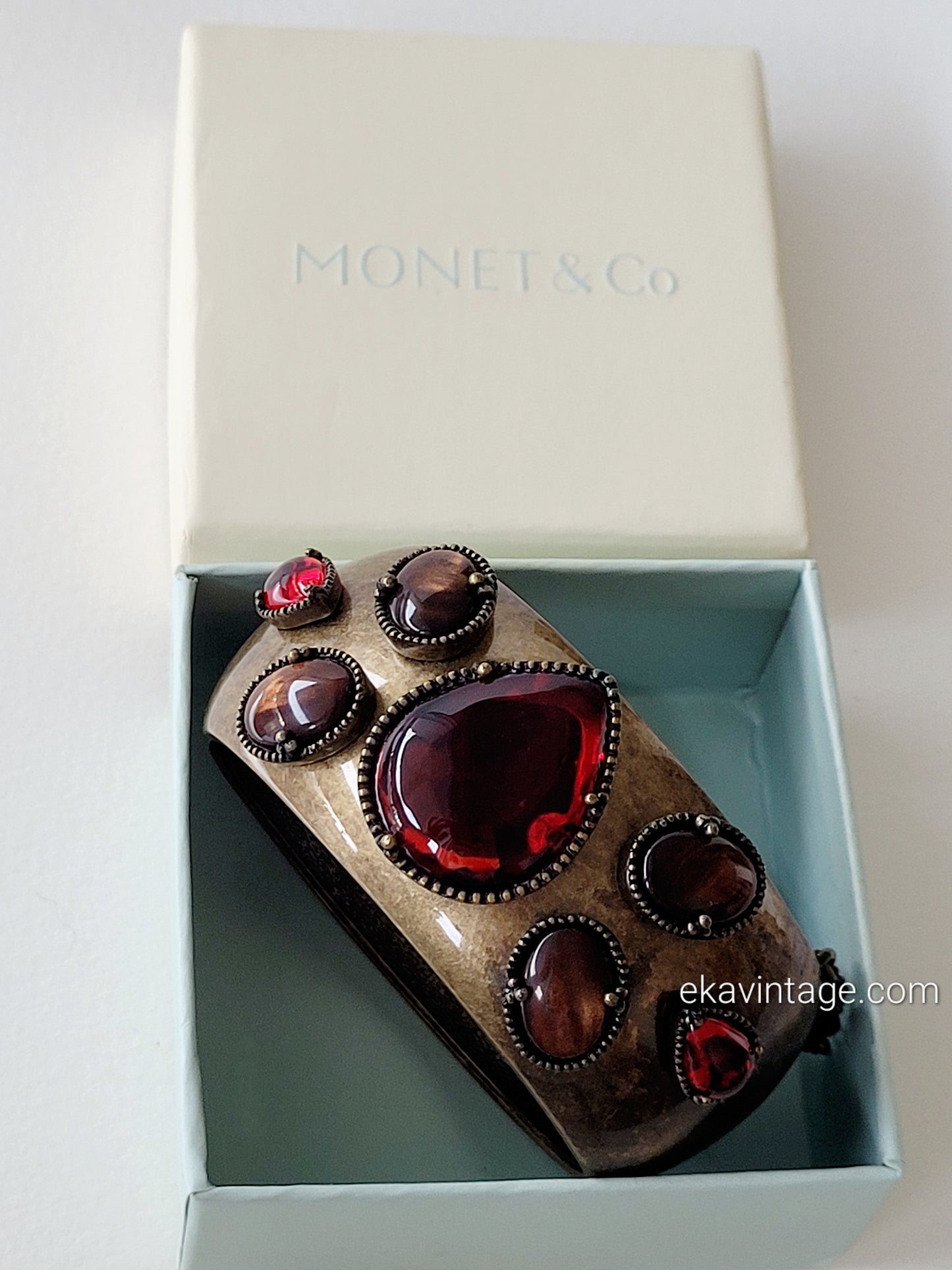 Monet - Bracelet rigide vintage