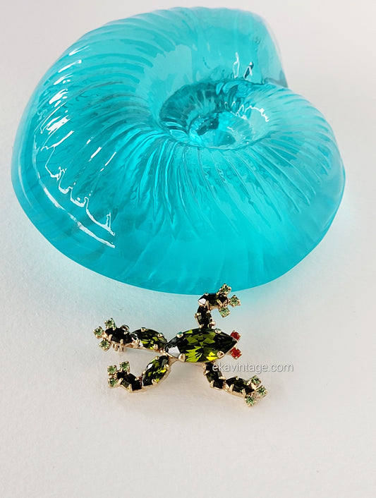 Agatha-Broche Grenouille