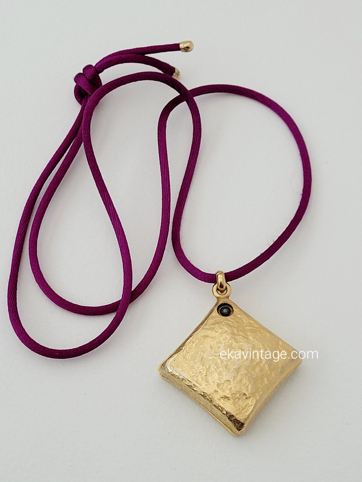 Ysl - Collier/Pendentif vintage OPIUM