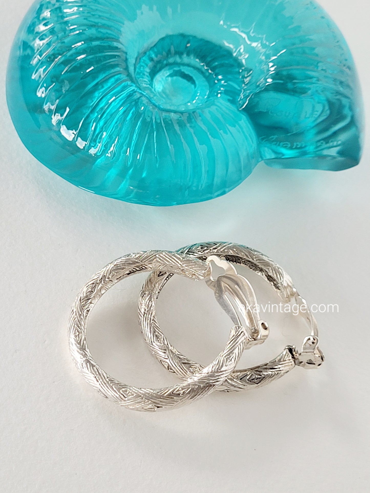 Kenzo - Boucles d'oreilles vintage