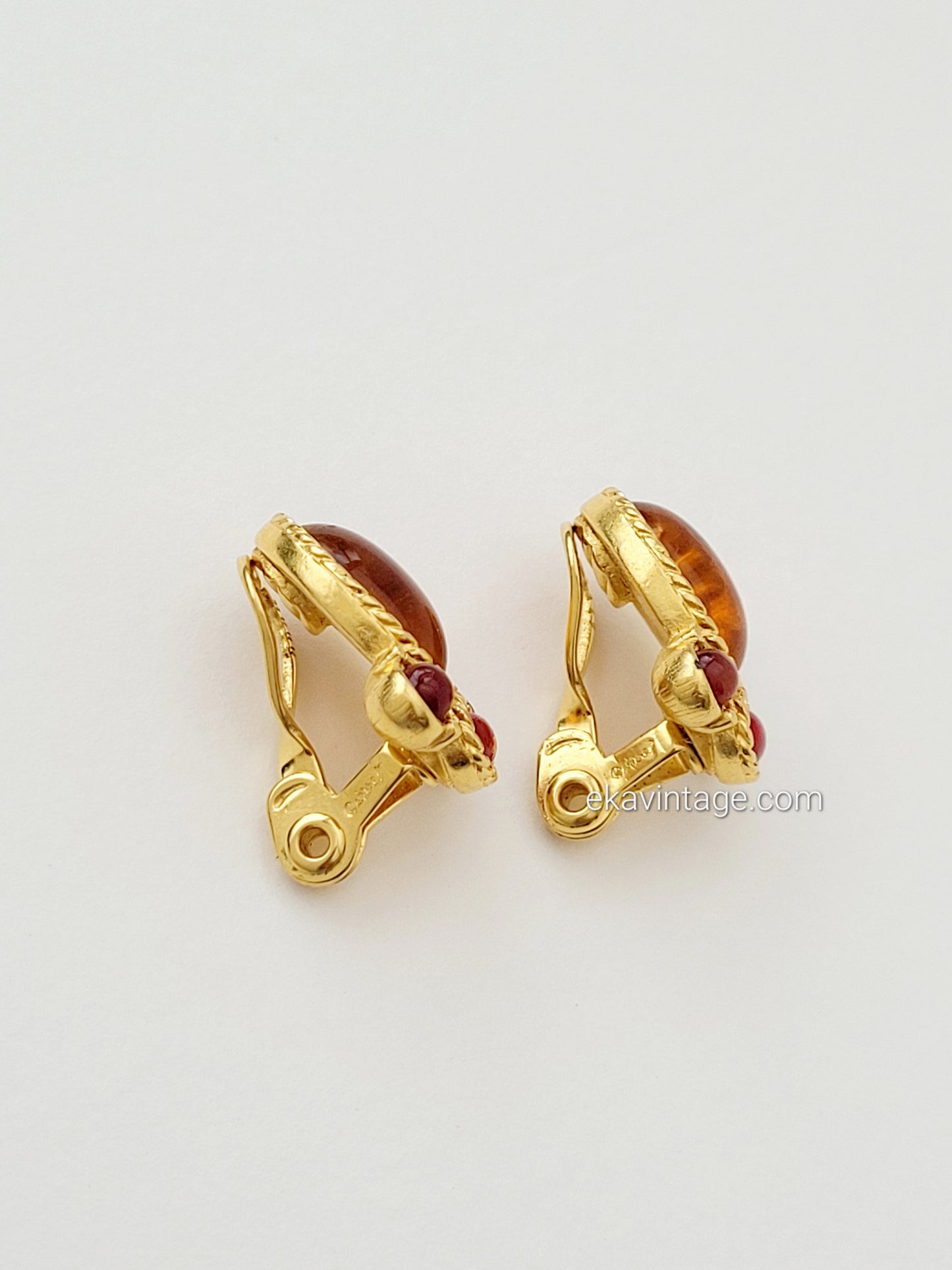Monet - Boucles d'oreilles vintage