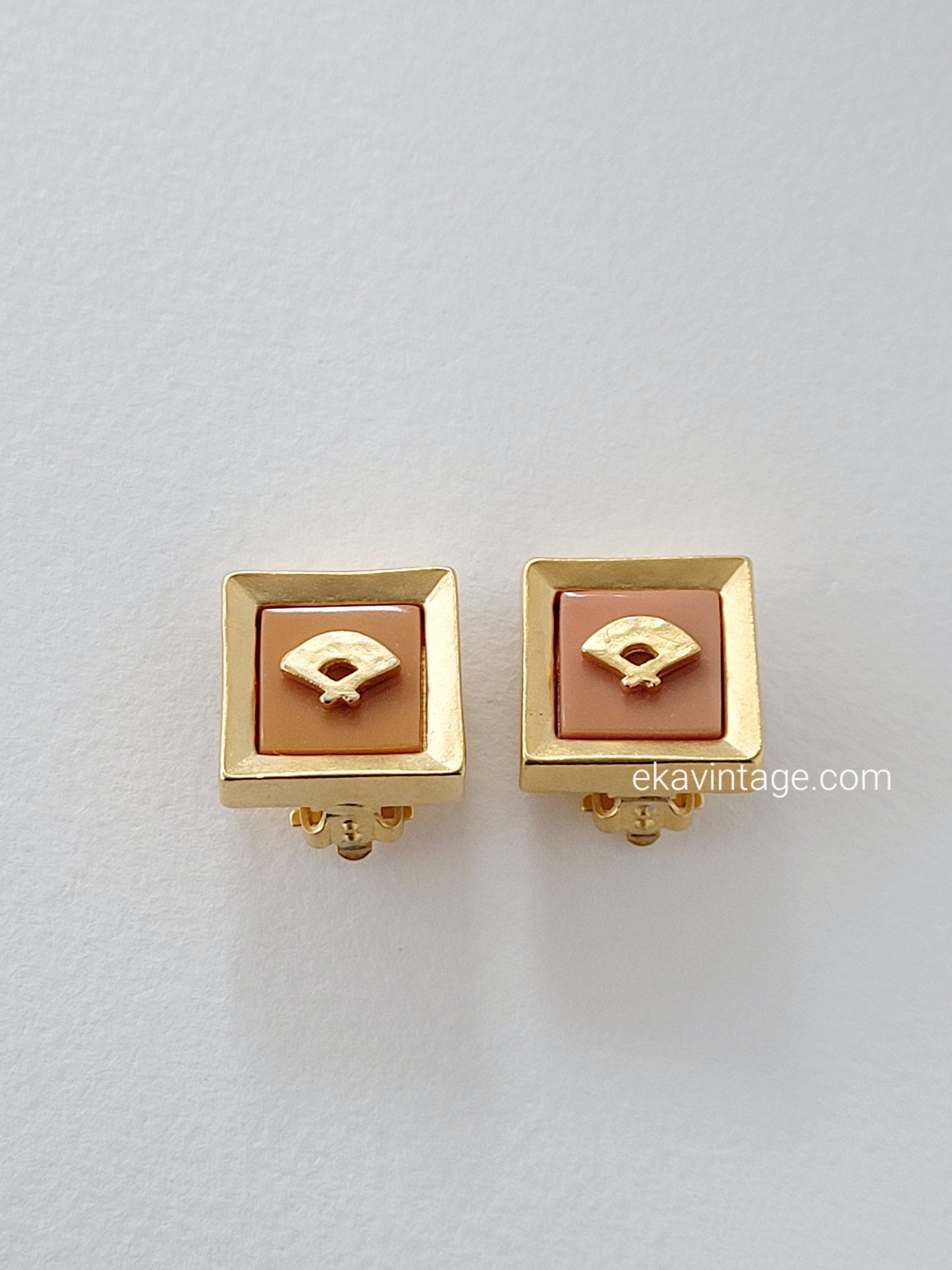 Karl Lagerfeld - Boucles d'oreilles vintage