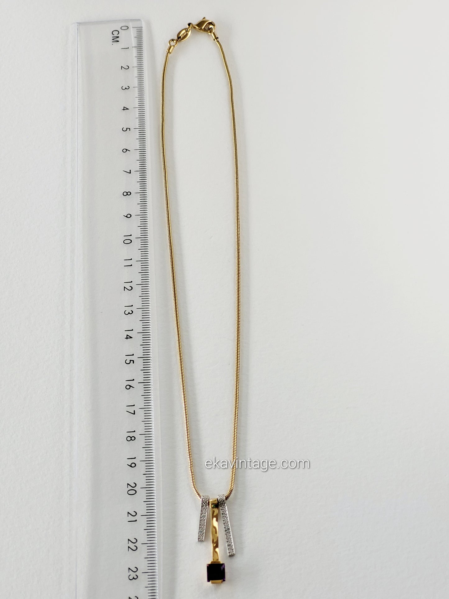 Balenciaga - Collier et bracelet doré