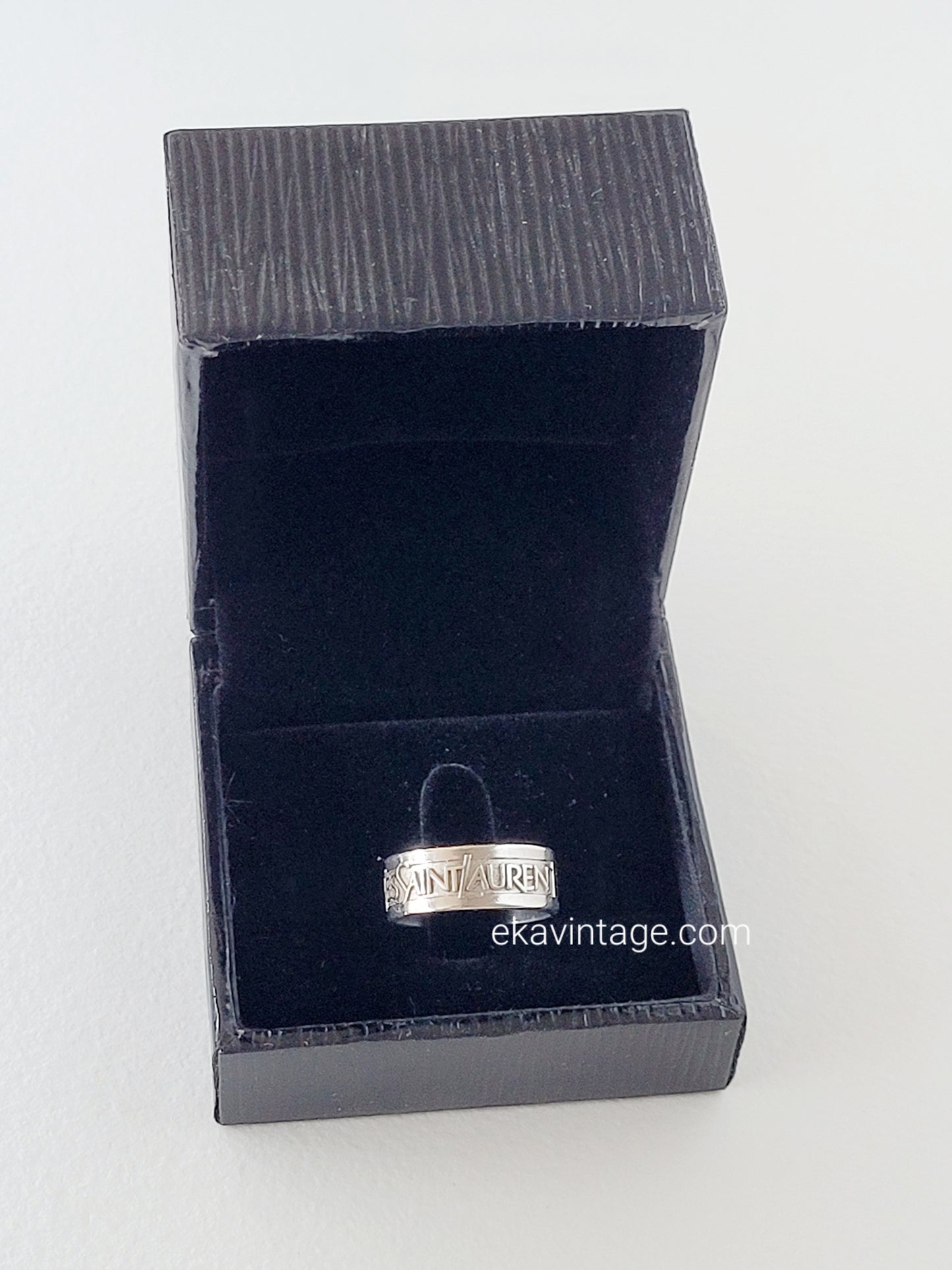 Yves Saint Laurent - Bague vintage en argent