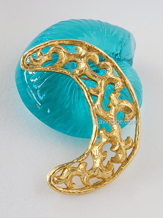 Grande broche vintage