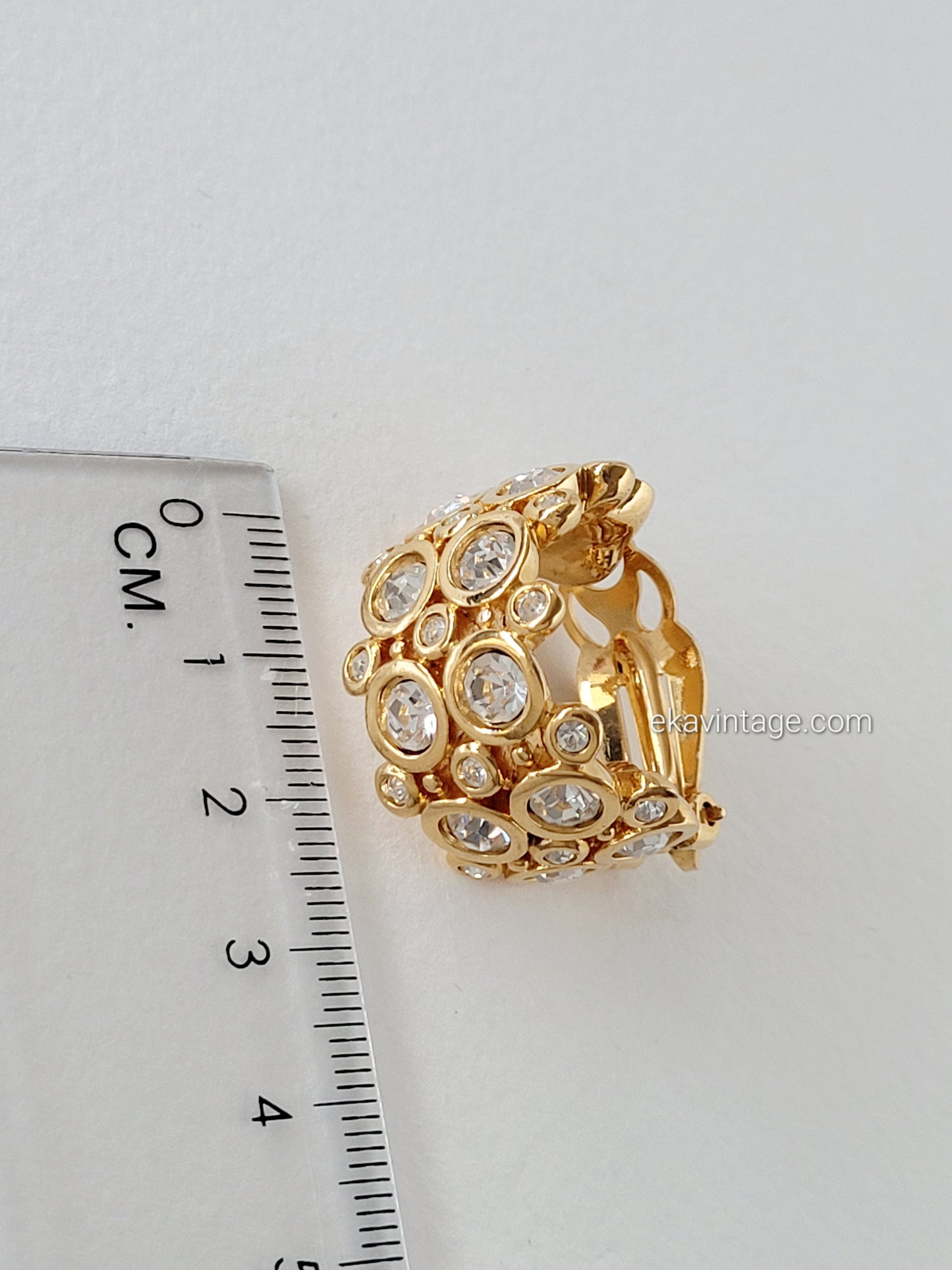 Swarovski - Boucles d'oreilles vintage