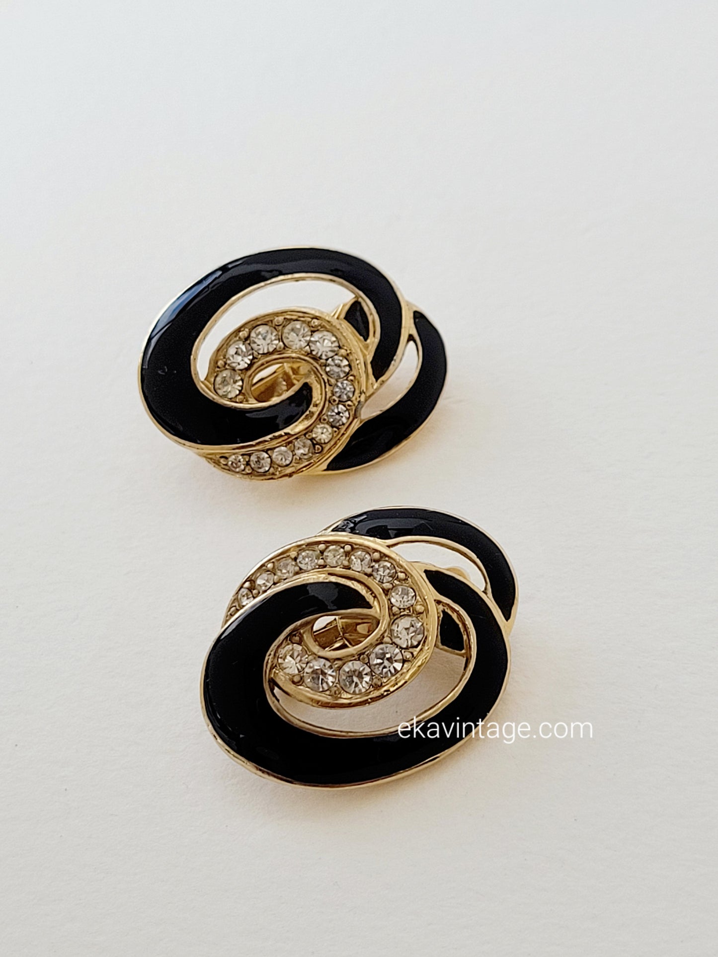 Trifari - Boucles d'oreilles vintage