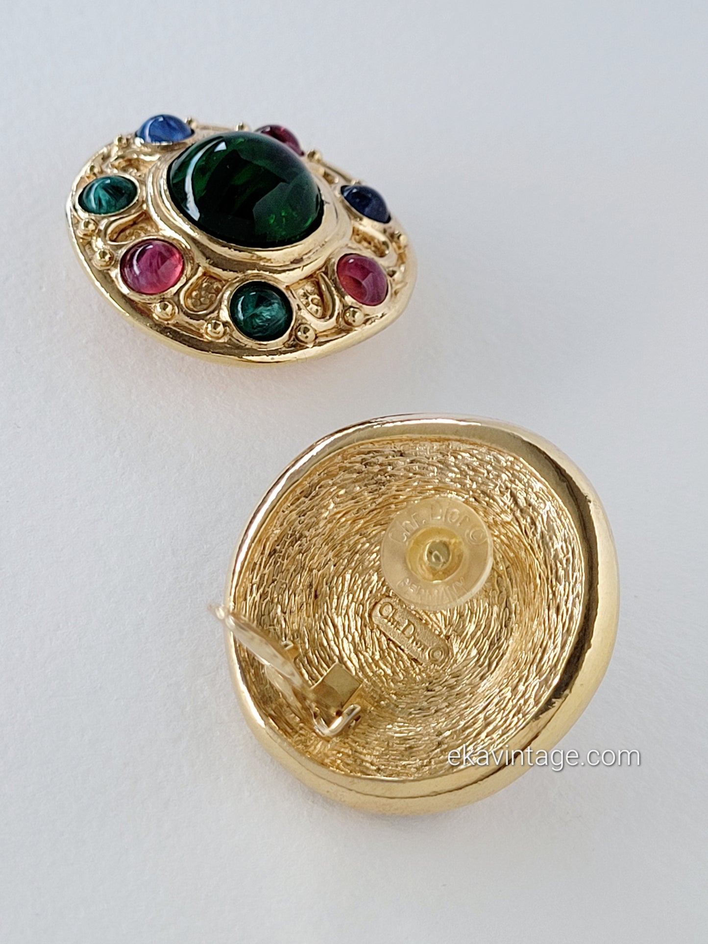 Christian Dior - Boucles d'oreilles vintage