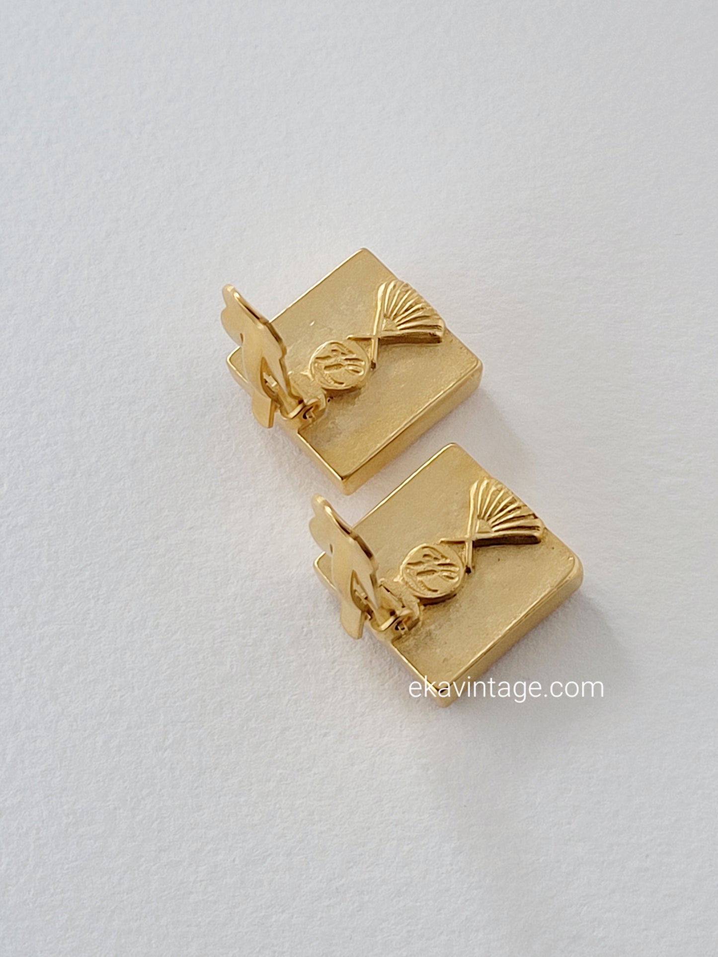 Karl Lagerfeld - Boucles d'oreilles vintage