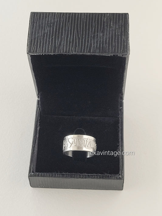 Yves Saint Laurent - Bague vintage en argent