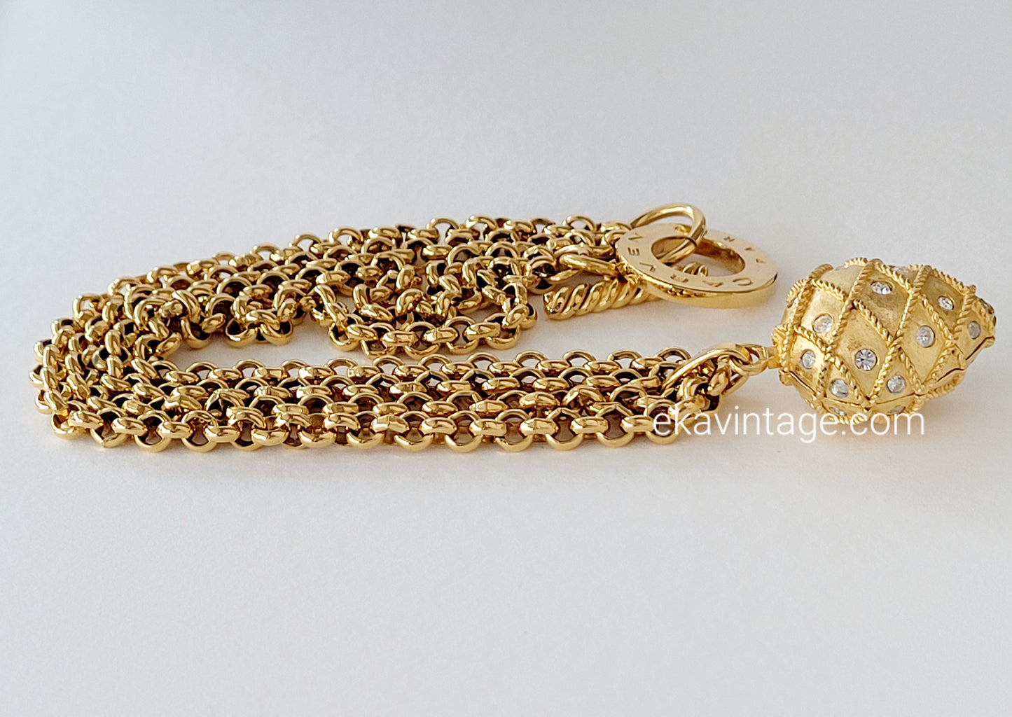 Carven Paris - Collier avec pendentif vintage