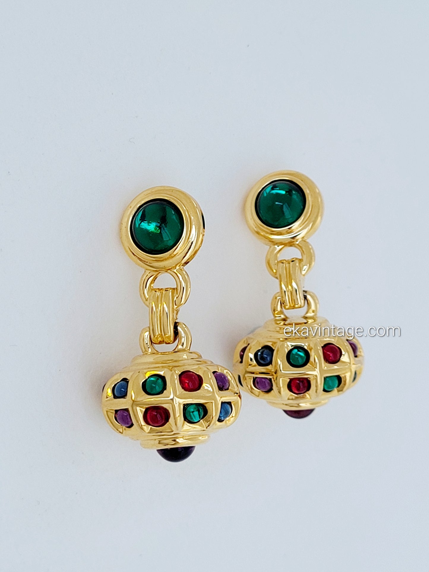 Swarovski - Boucles d'oreilles vintage