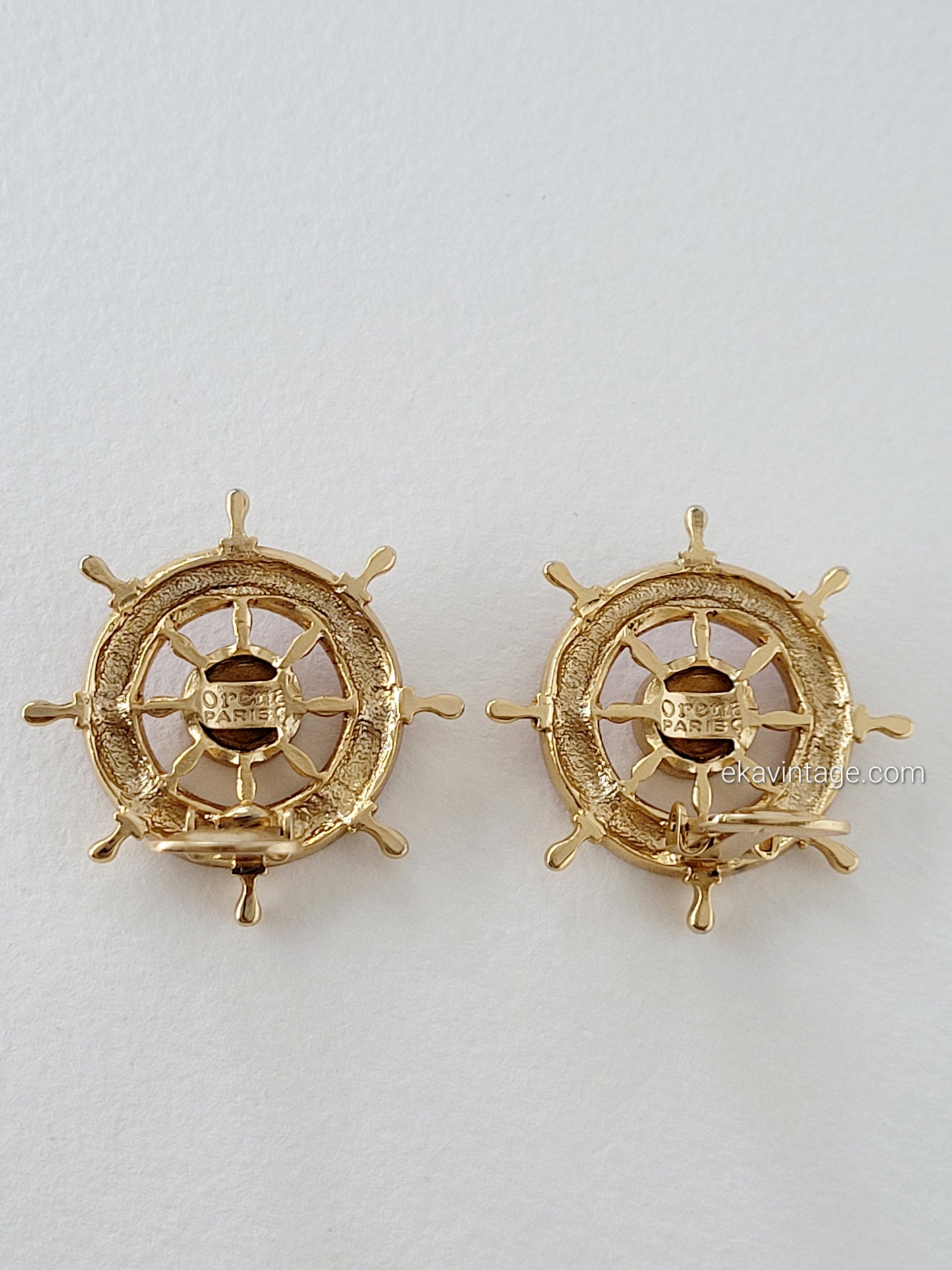 Orena Paris - Boucles d'oreilles vintage