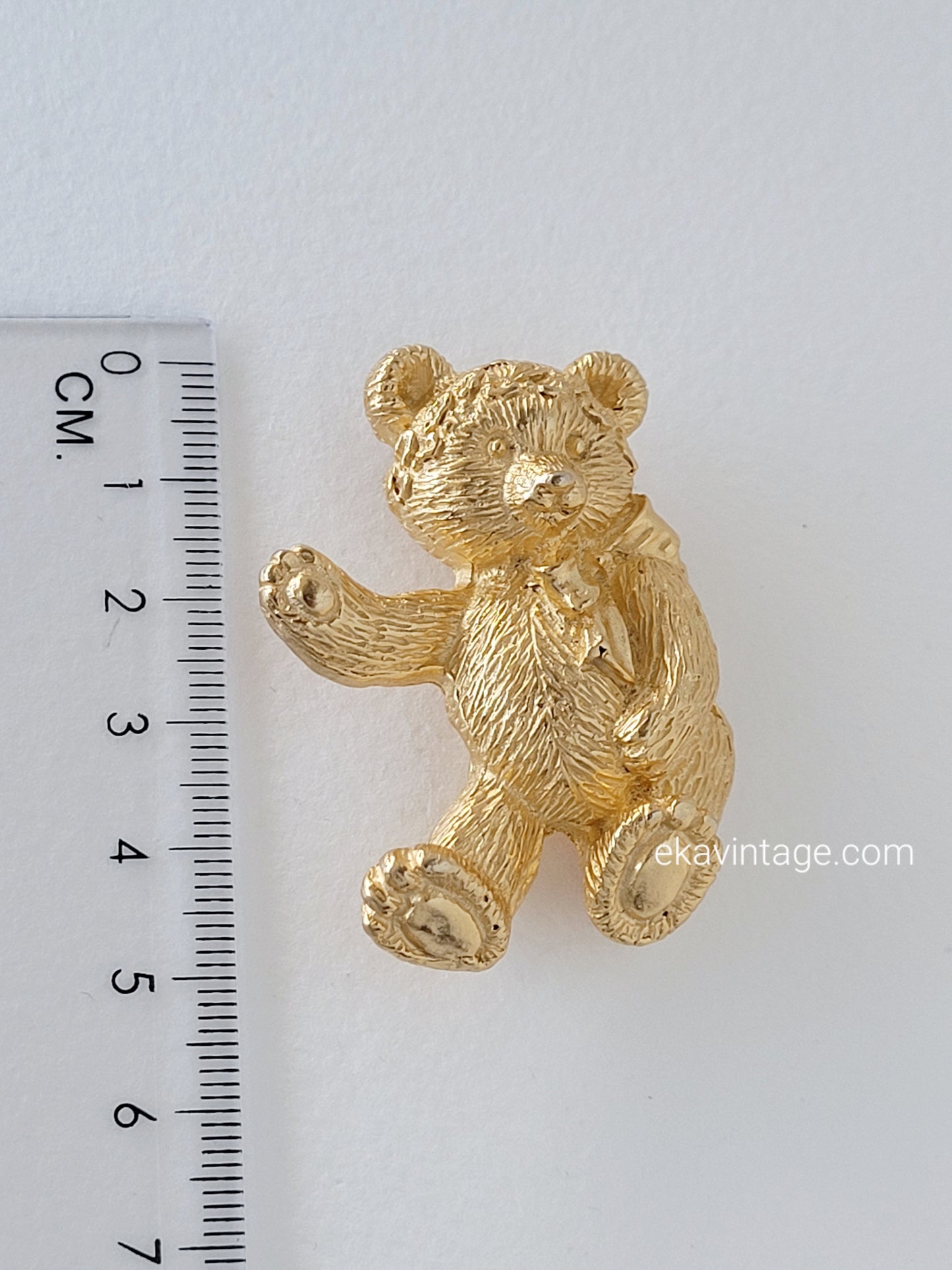 Il était une fois  - Broche vintage Ourson