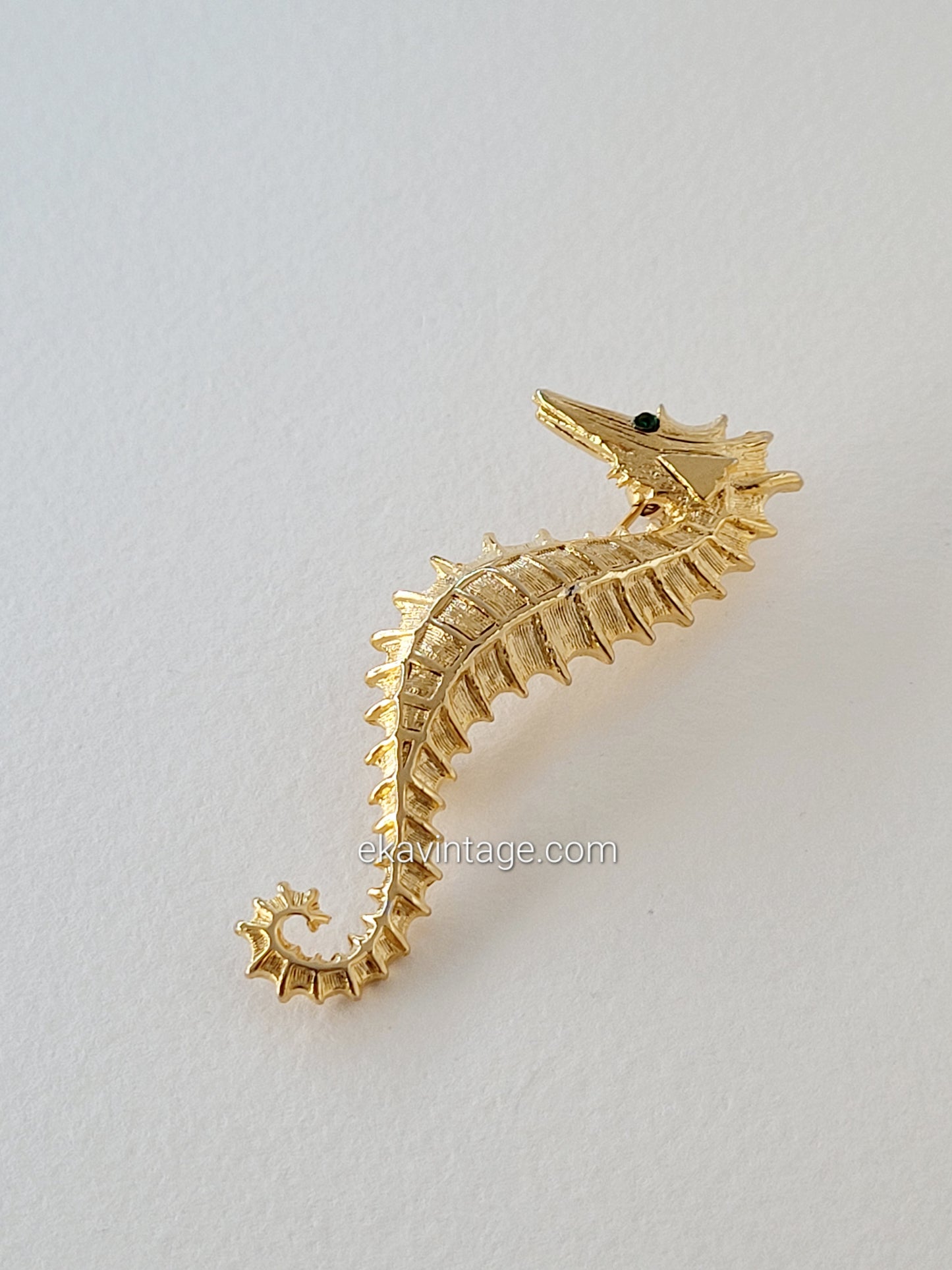 Broche vintage Hippocampe