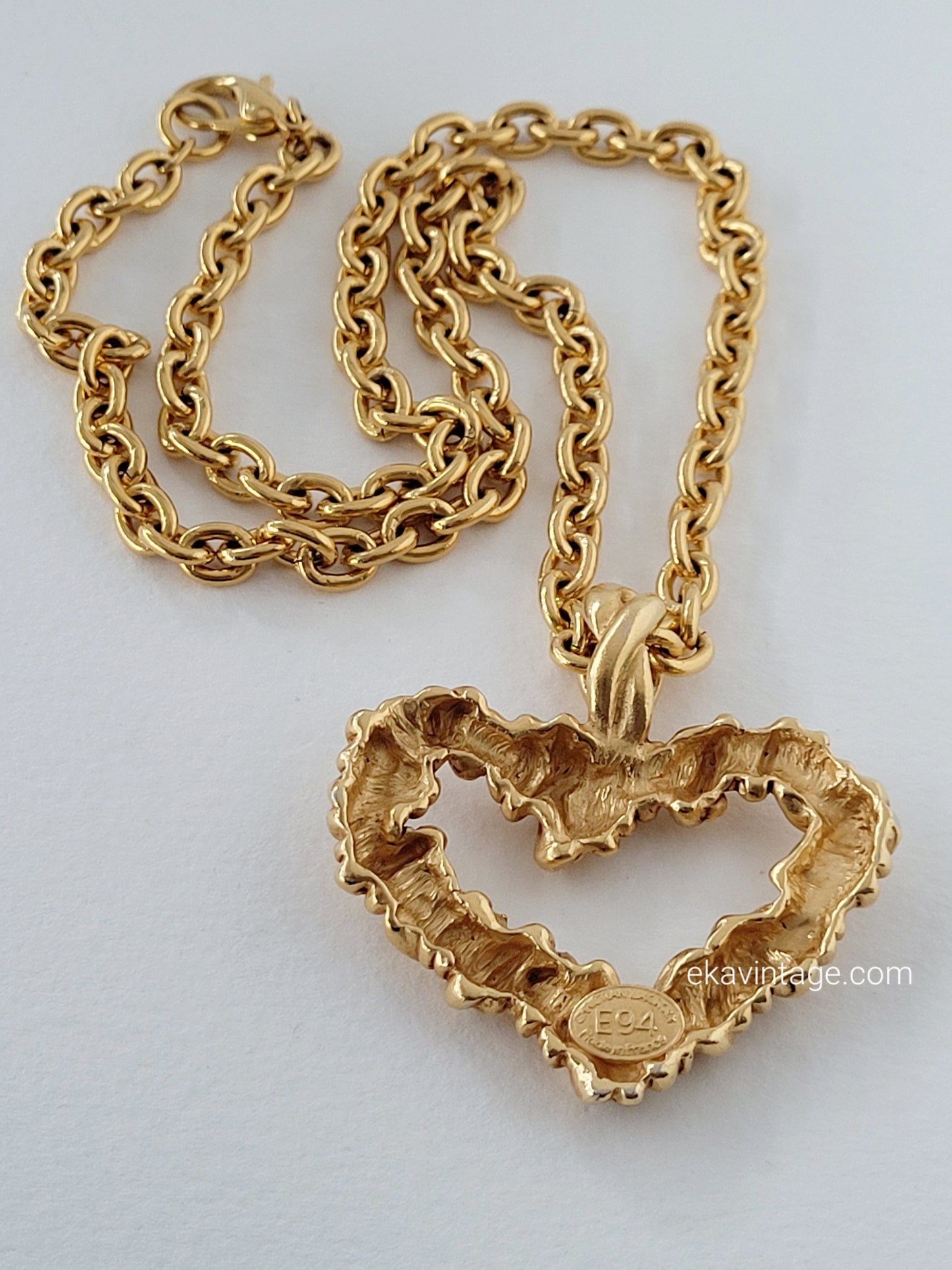 Christian Lacroix - Collier vintage Cœur