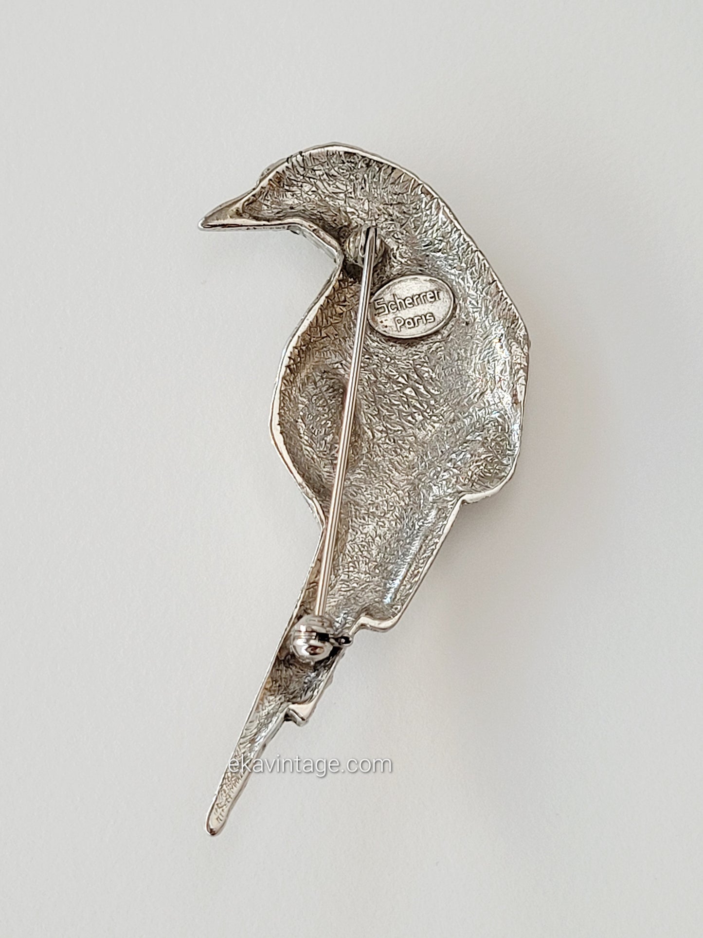 Scherrer-Broche vintage Oiseau