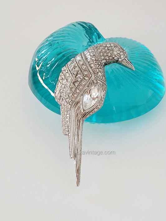 Scherrer-Broche vintage Oiseau