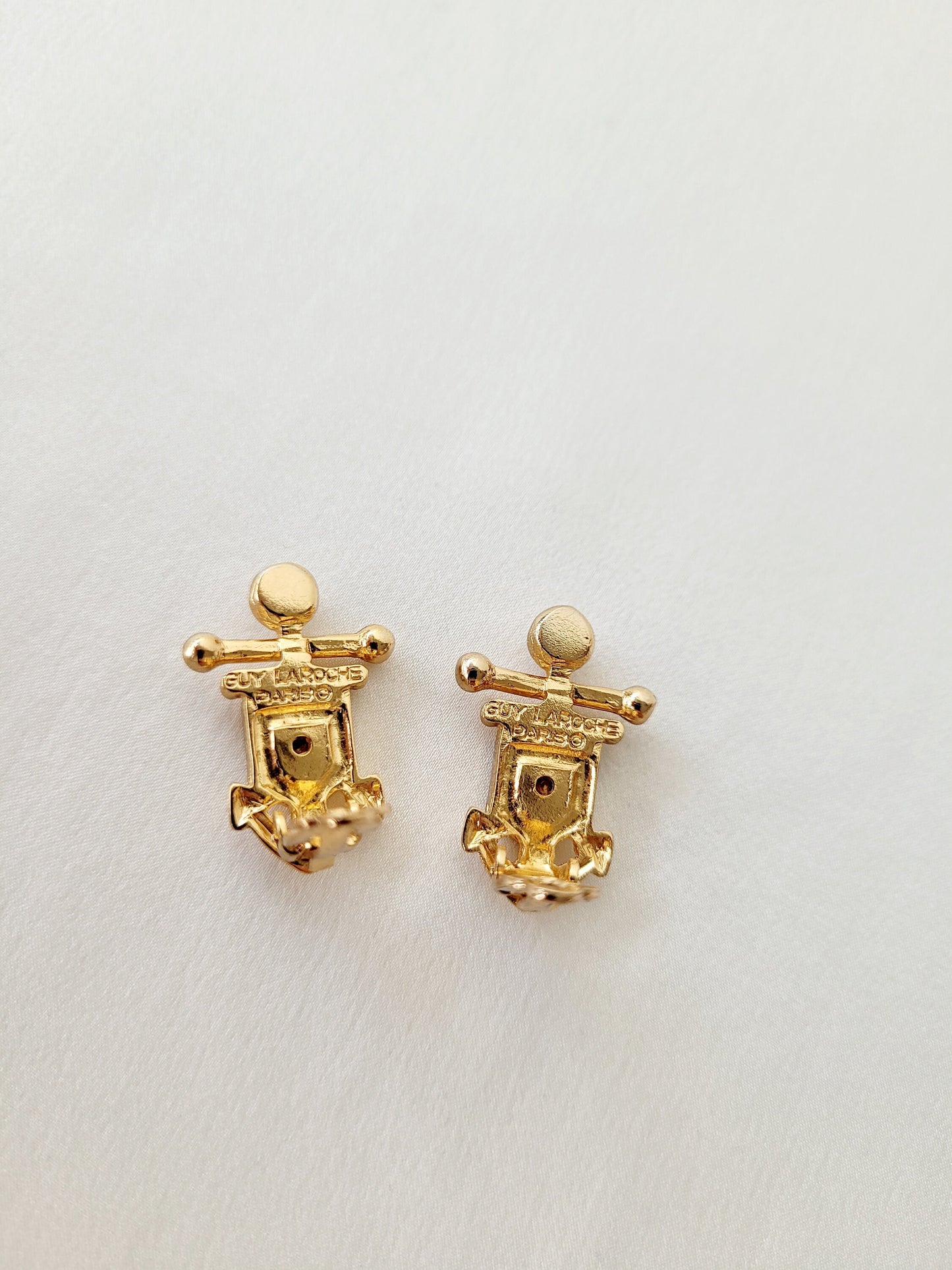 Guy Laroche Paris - Boucles d'oreilles vintage