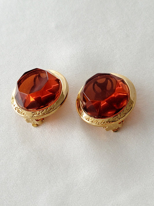 Nina Ricci - Boucles d'oreilles vintage