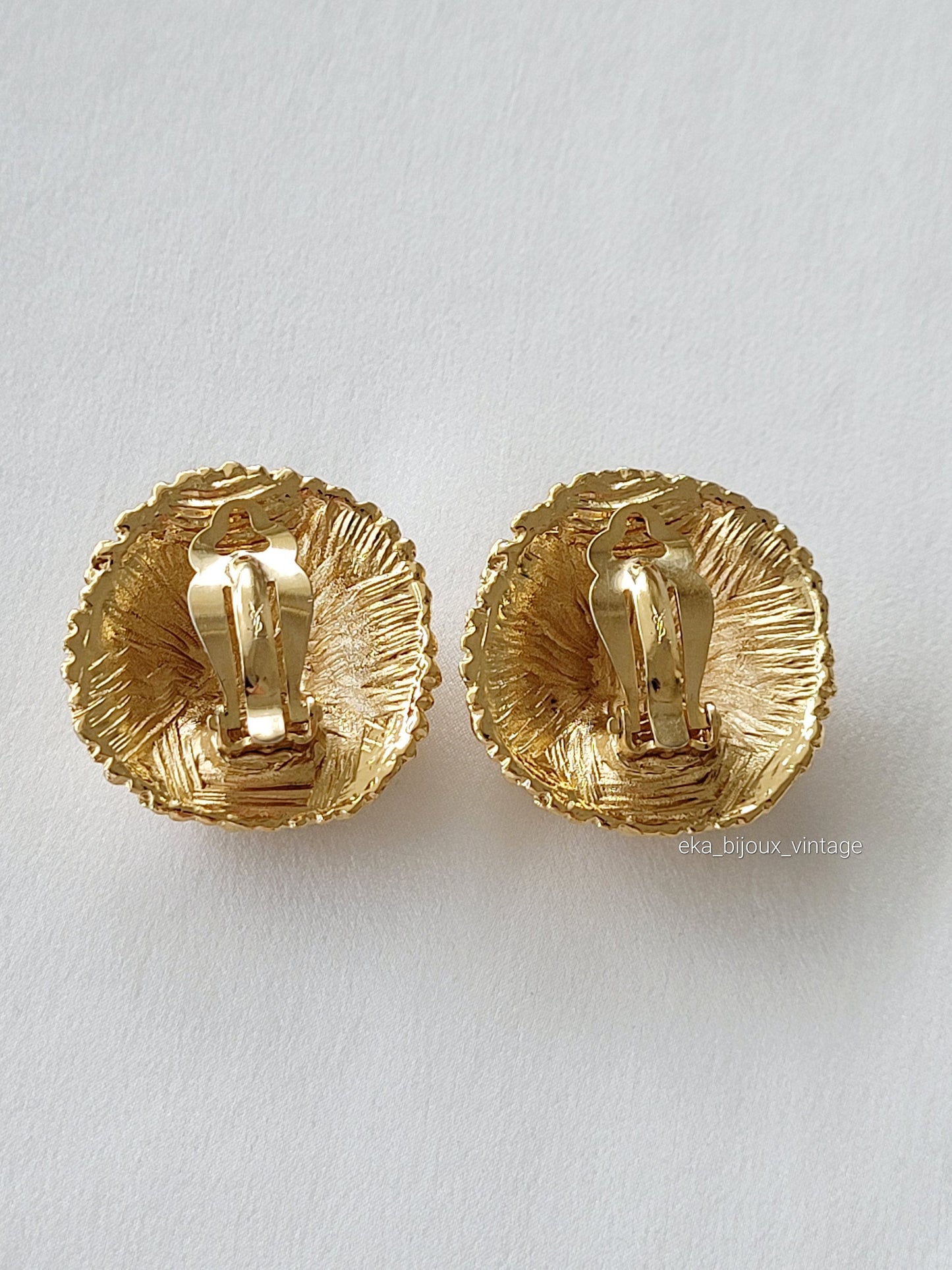 Yves Saint Laurent - Boucles d'oreilles vintage