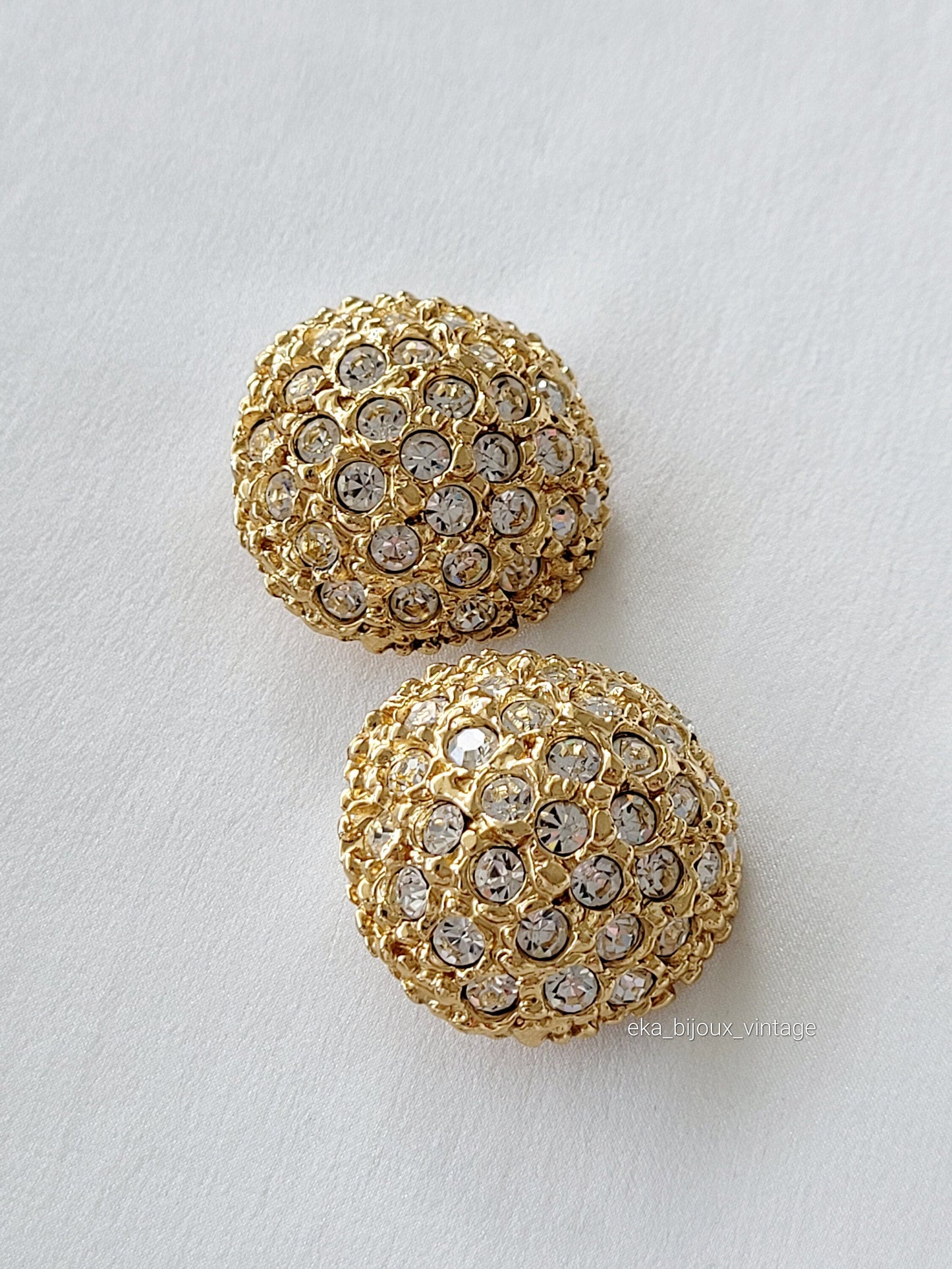 Yves Saint Laurent - Boucles d'oreilles vintage