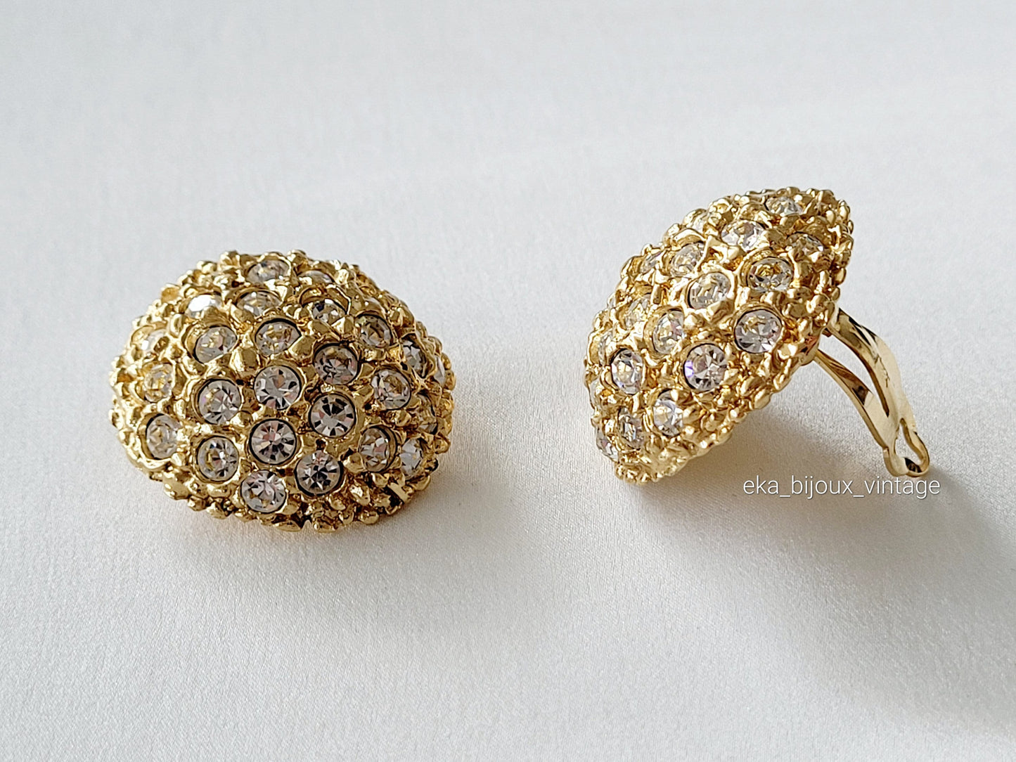 Yves Saint Laurent - Boucles d'oreilles vintage