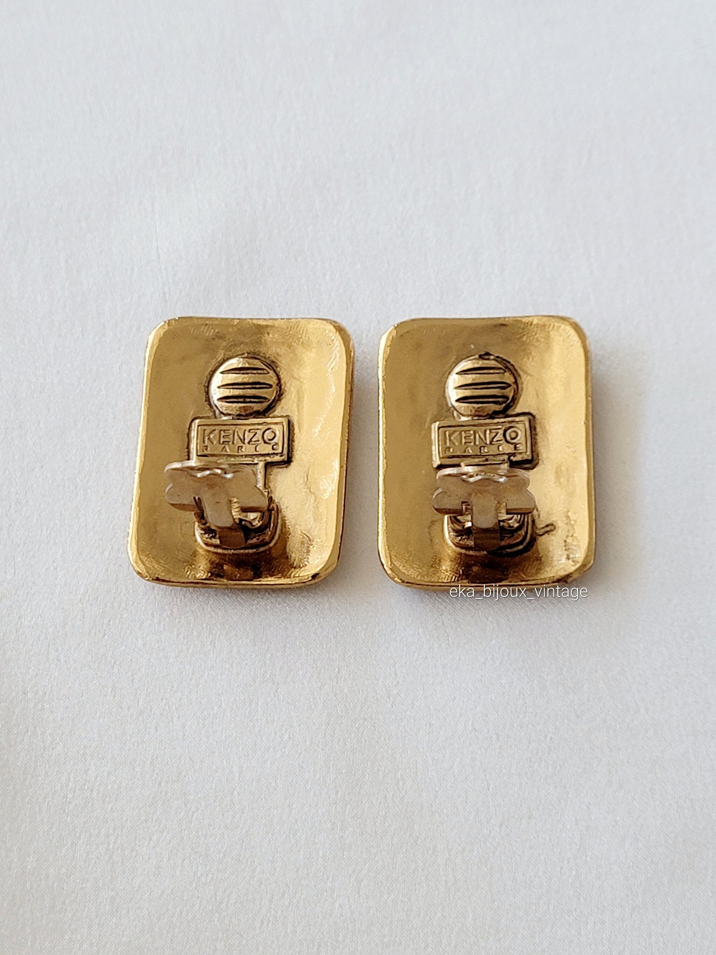 Kenzo Paris - Vintage earrings