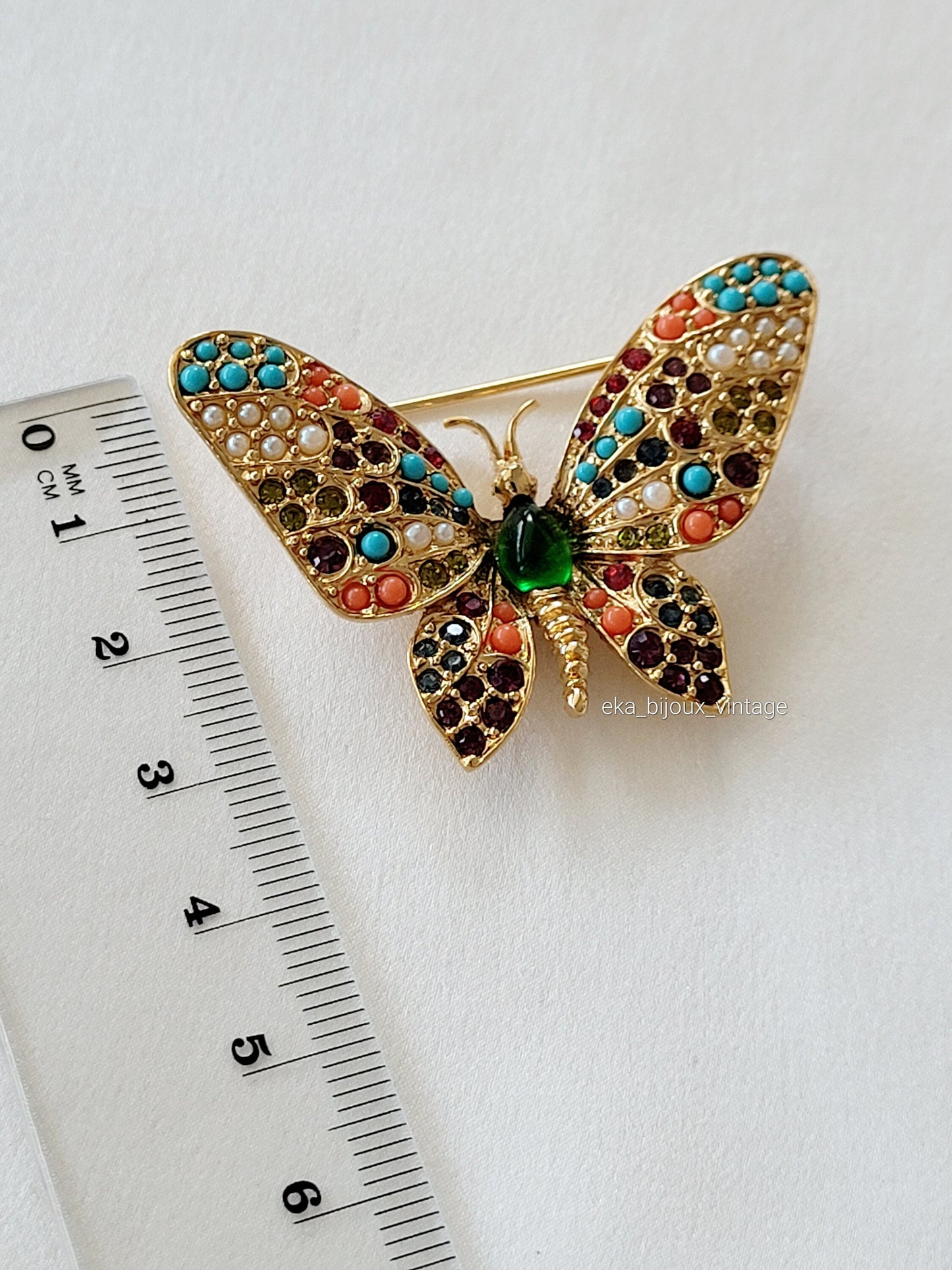 D'orlan - Vintage Papillion brooch