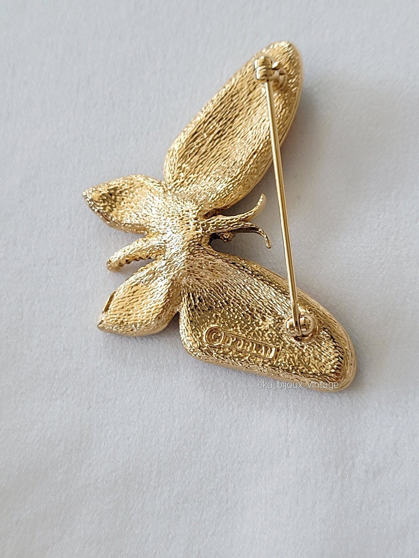 D'orlan - Broche vintage Papillion