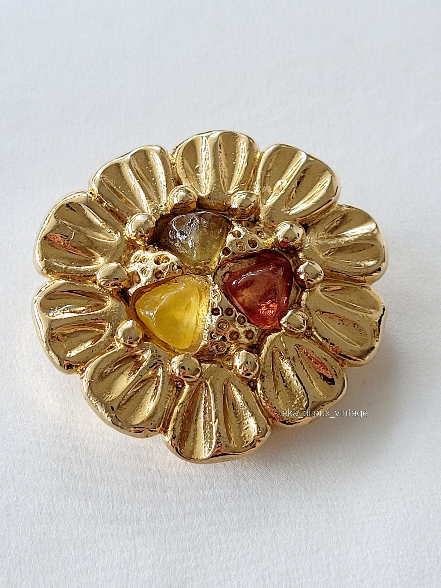 Jacky de G - Large vintage brooch