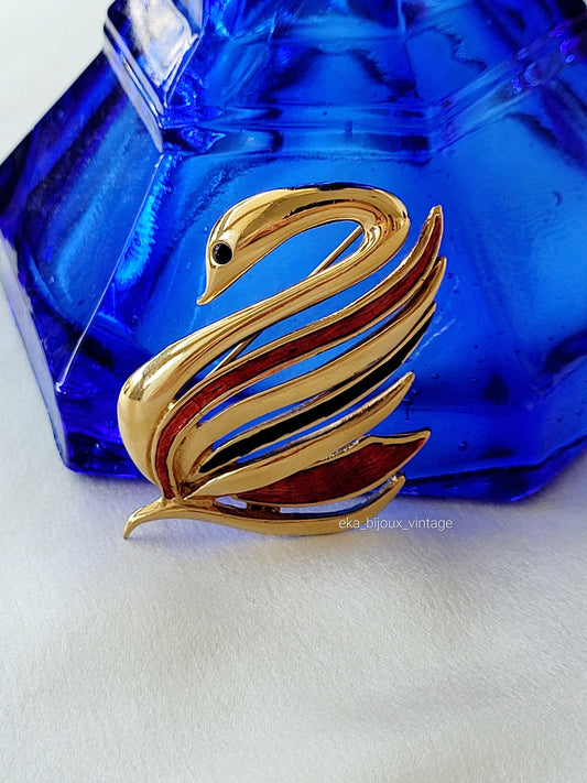 Carven - Vintage Swan Brooch