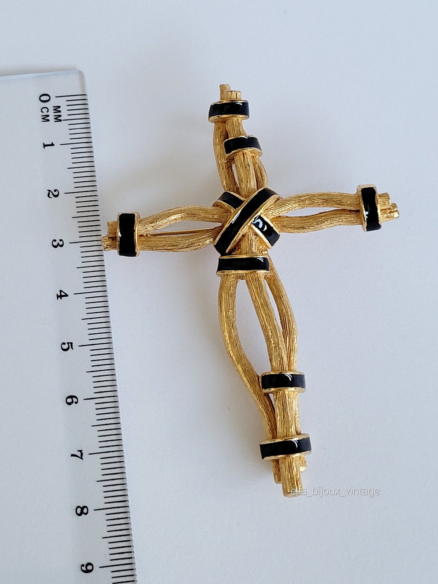 Montana Paris - Vintage Cross Brooch/Pendant