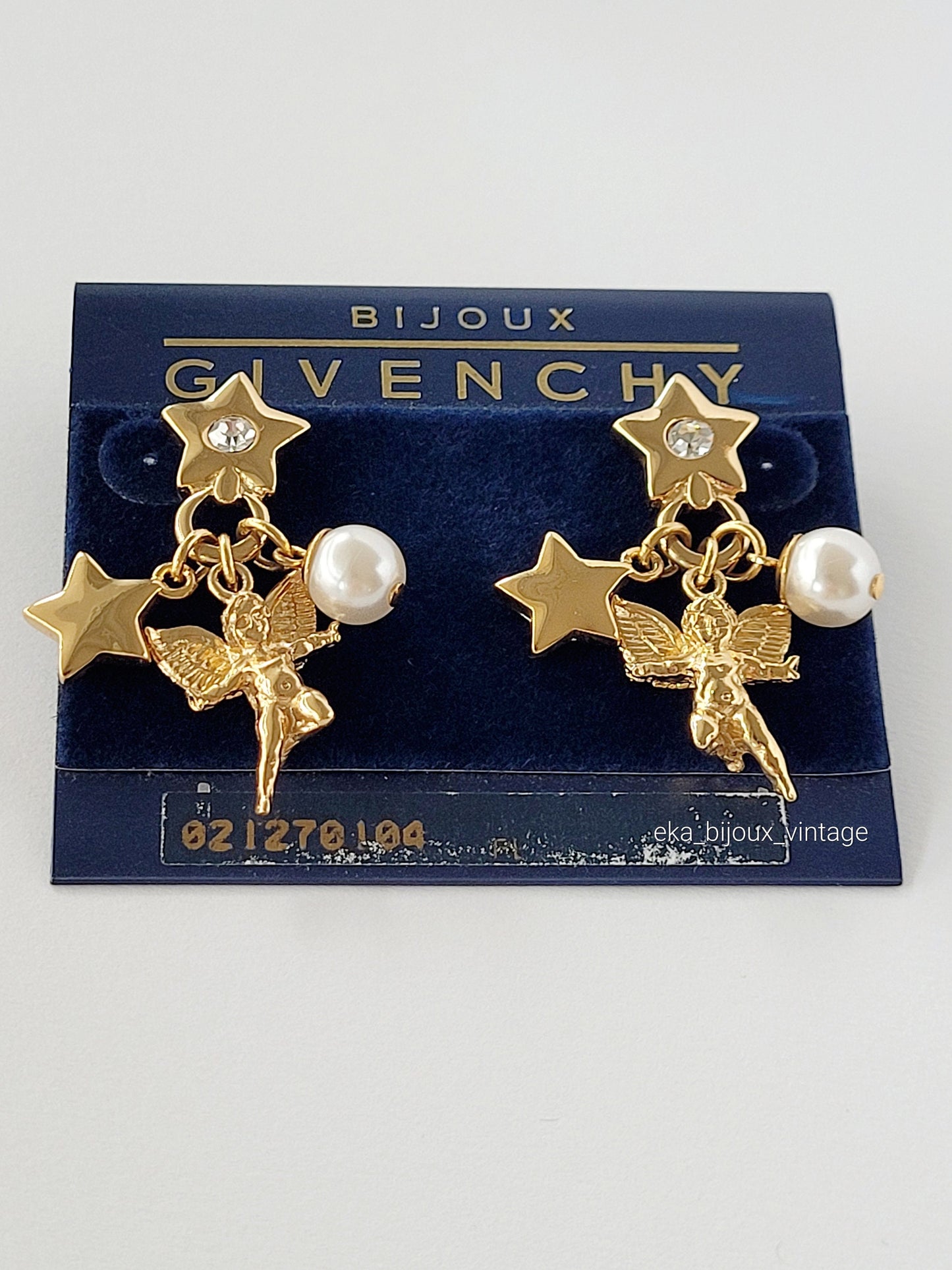 Givenchy - Boucles d'oreilles pendantes vintage